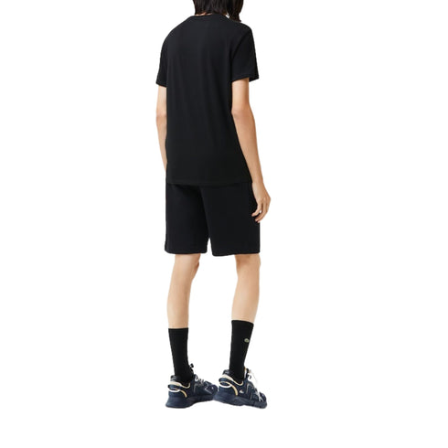 T-shirt Uomo Cotone Pima basica Nero LACOSTE- Francavilla Moda
